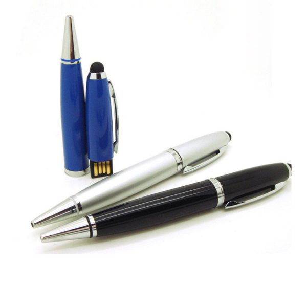 3 in 1 touch usn pen with black color