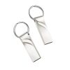 sliver Hot Sale USB 3.0 Flash Drives Metal Keychain USB Flash Drives