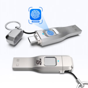 Type-c fingerprint otg usb flash drive
