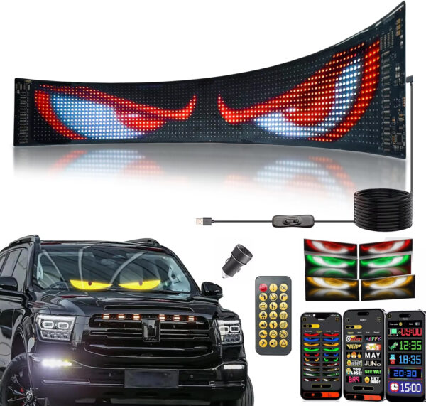 programable led signs for car